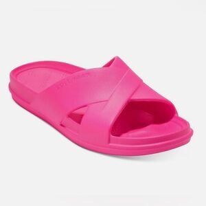 New Cole Haan Grand 360 Brigth Pink Slide Sandals